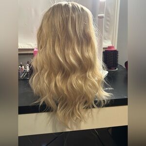 Lace front Blonde Wavy wig by Chelsey Smith